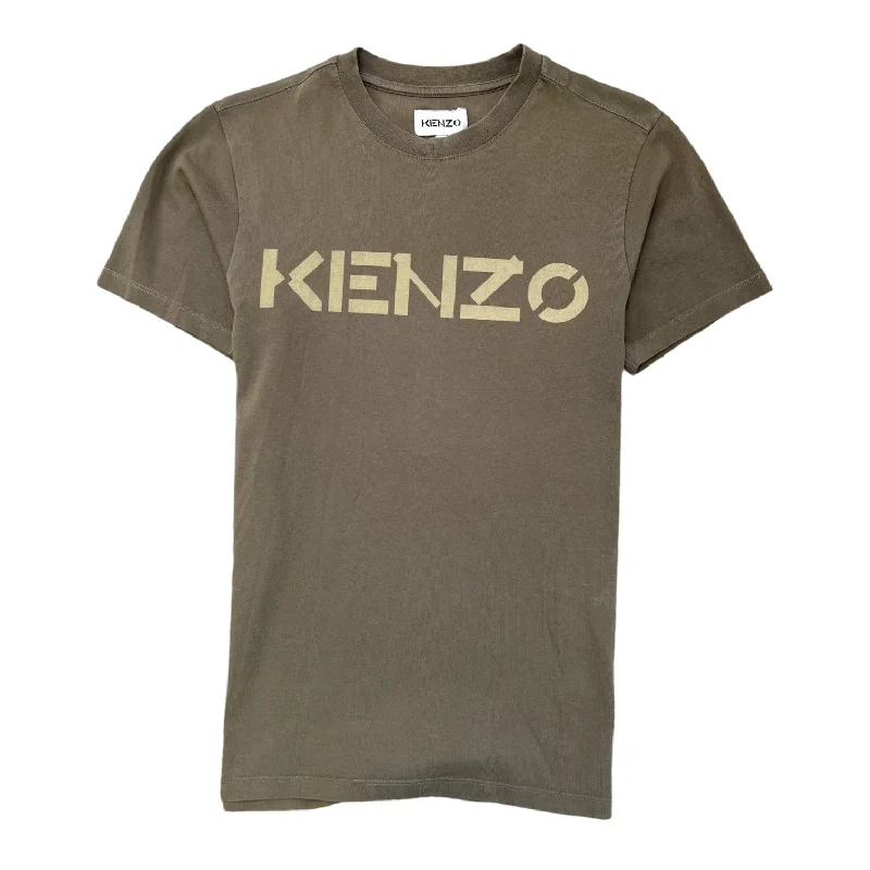 Weekend Bargains to Snag Men's Logo T-Shirt Khaki Size XS