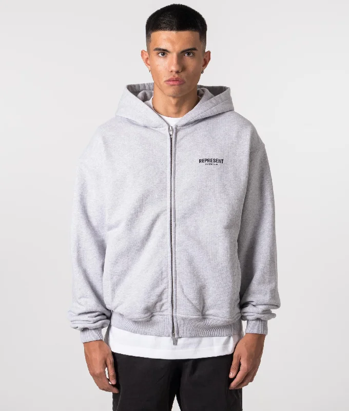 Mega Sale Represent Owners Club Zip Through Hoodie