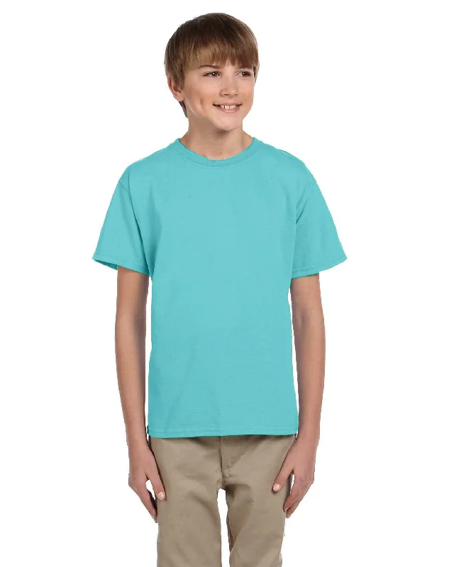 Savings Event Fruit of the Loom Youth T-Shirt | Scuba Blue