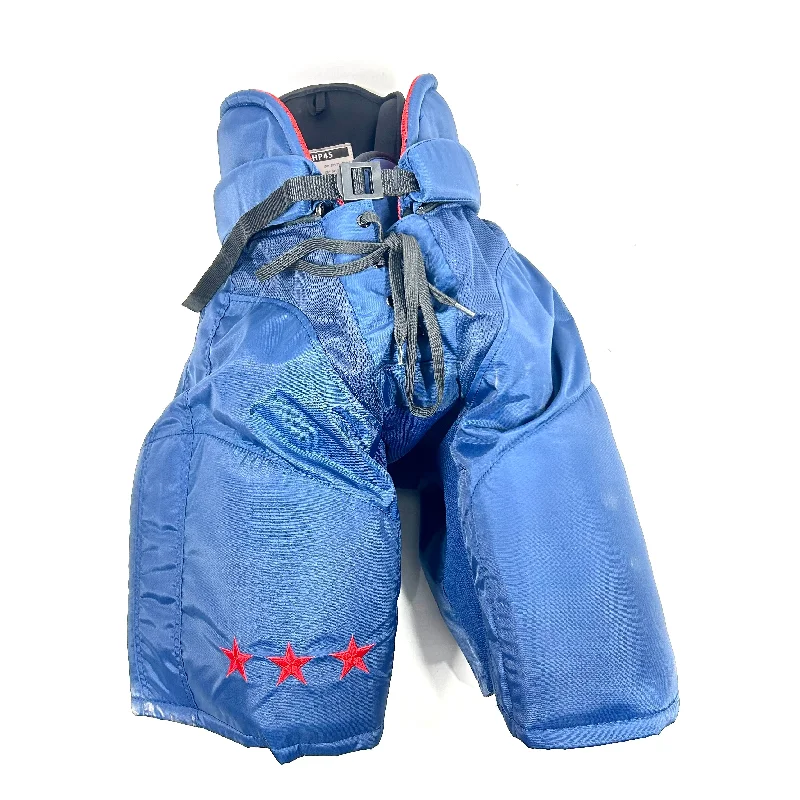 Shop and Save CCM HP45 - Used NHL Pants - Washington Capitals (Blue)