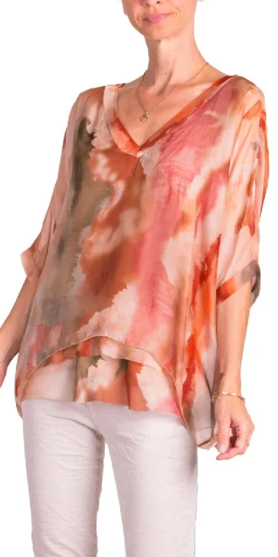 Diana Watercolor Blouse