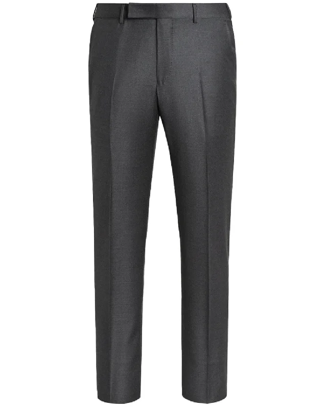Shop and Save Dark Grey Trofeo Wool Trouser