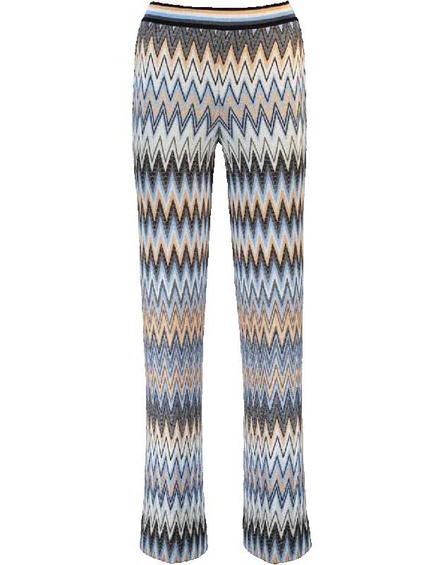 Zig Zag Pull On Pant