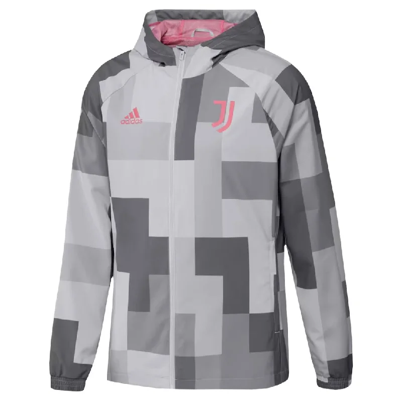 Fantastic Offers adidas - Men's Juventus Graphic Windbreaker Jacket (HS9800)
