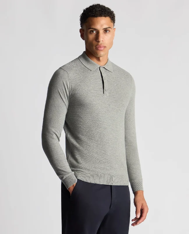 Don't Wait Slim Fit Cotton Knitted Polo