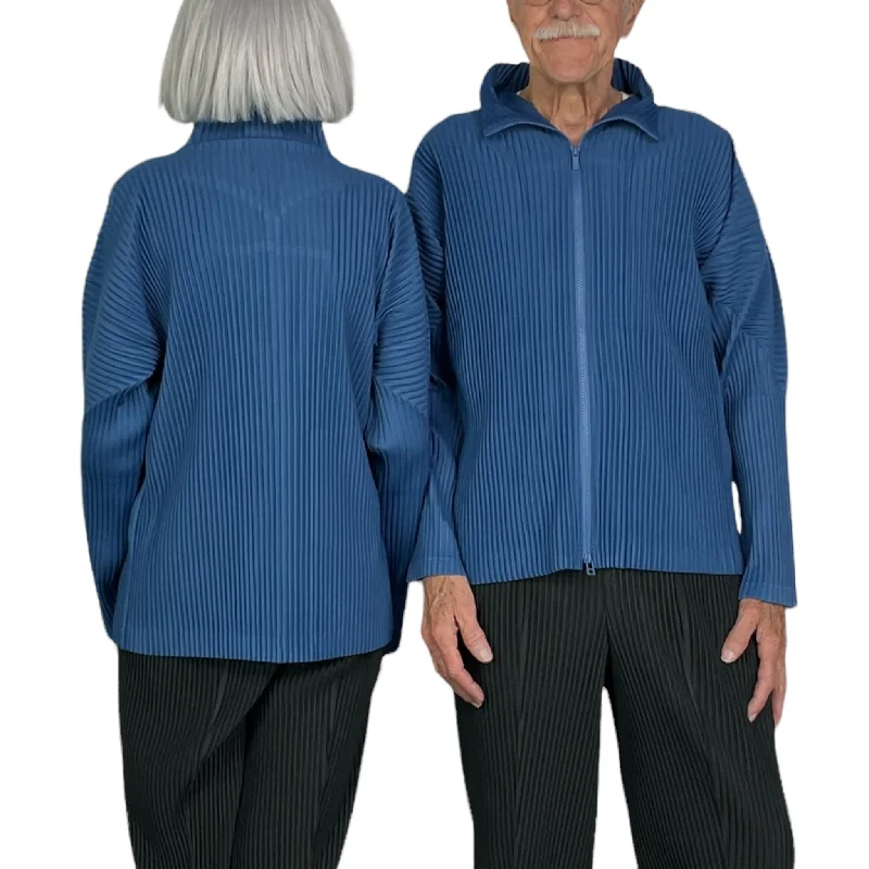 Hot Buy COLOR PLEATS ZIP JACKET