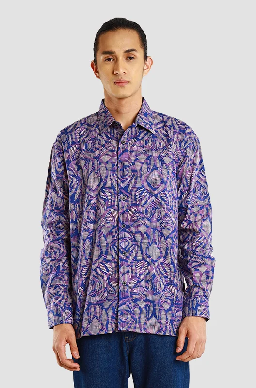 Shop the Weekend Away My Modern Fit Long Sleeve Moon Crater - Dual Nautical Blue