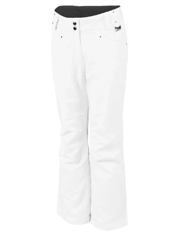 Karbon Pearl II Short Diamond Tech Women's Snow Pants - Arctic White