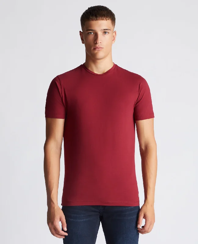 Price Reduction Tapered Fit Cotton-Stretch T-Shirt
