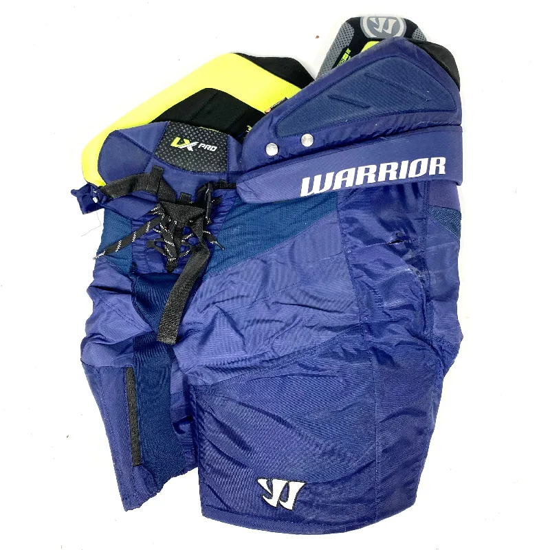 Blowout Sale Warrior Alpha LX Pro - Used Pro Stock Hockey Pants (Navy)