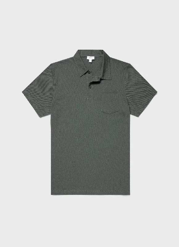 Weekend Deals That Excite Men's Riviera Polo Shirt in Drill Green
