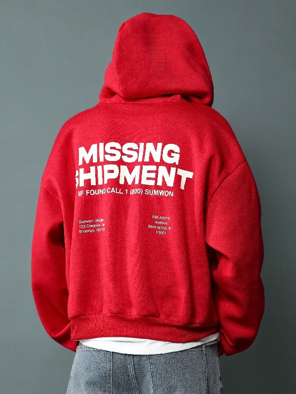 Lowest Price Crop Fit Zip-Up Hoodie With Graphic Print