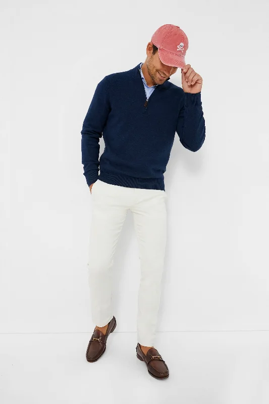 Weekend Savings Bonanza Navy Heather Jackson Quarter Zip