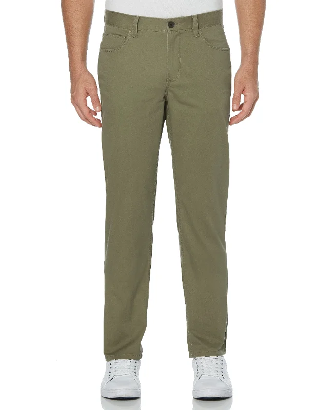 Clearance Event Slim Fit Stretch 5-Pocket Sateen Pant