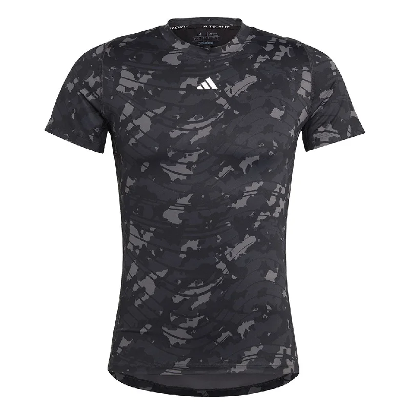 Value Pack adidas - Men's Techfit Allover Print Training T-Shirt (HS9811)