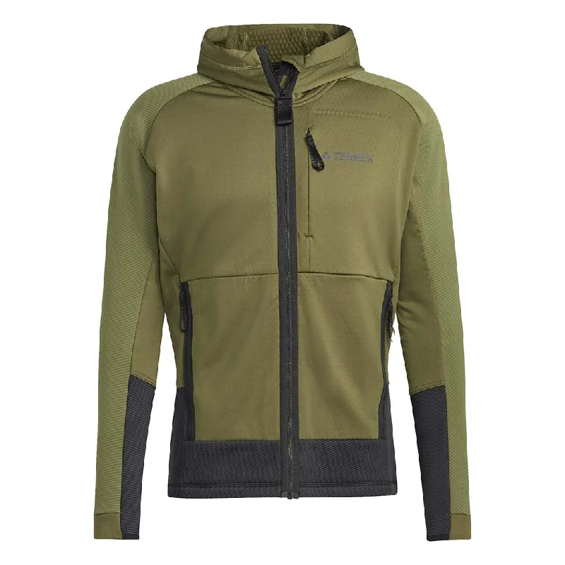 Clearance Sale adidas - Men's Terrex Tech Flooce Hiking Jacket (HU1848)