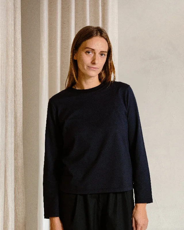 Stock Clearance The Womens Midweight Organic Cotton Long Sleeve