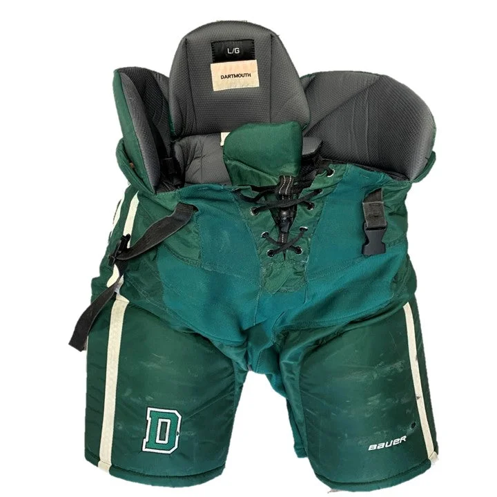 Celebrate the Weekend with Discounts Bauer Nexus - Used NCAA Pro Stock Hockey Pants (Green/White)