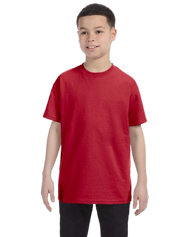 Savings Event Jerzees Youth Heavyweight 50/50 T-Shirt | True Red
