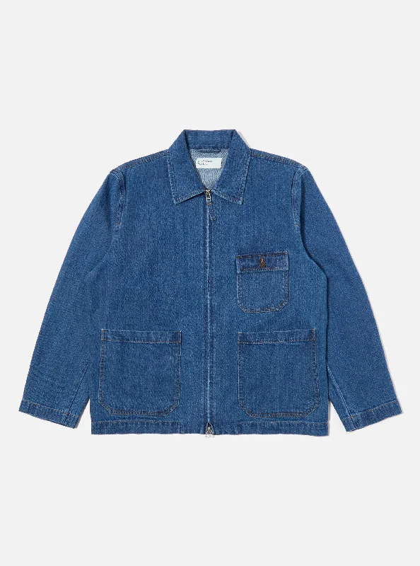 Daily Deals Universal Works Gower Jacket in Indigo RC Denim