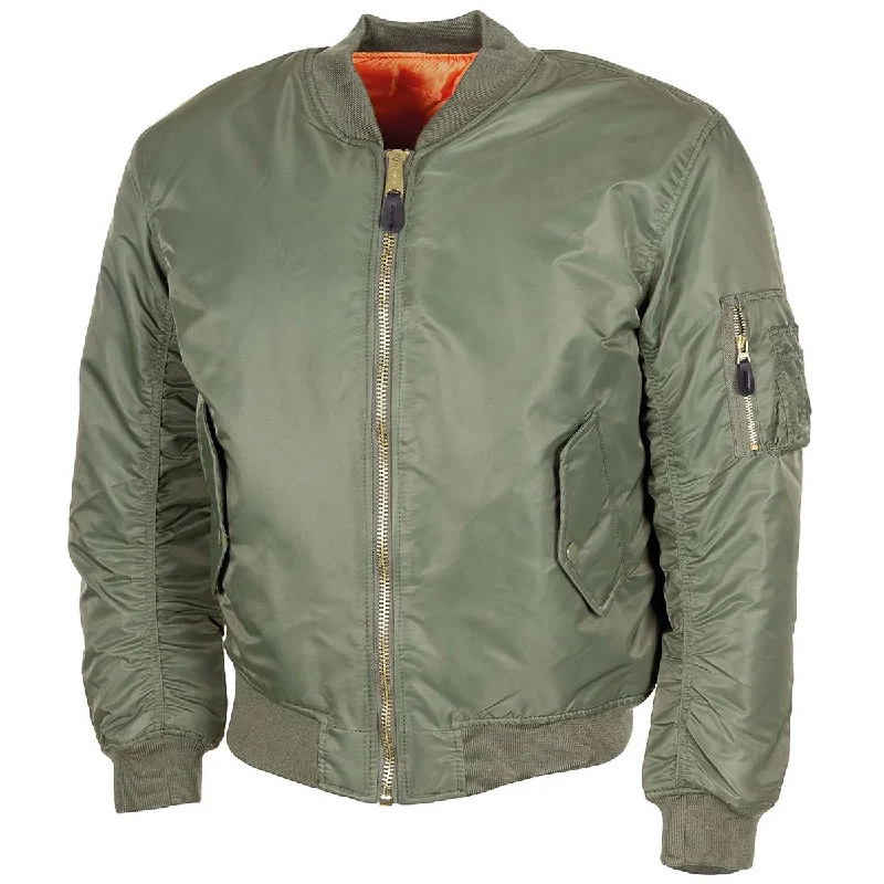 Weekend Specials Just for You MFH US MA1 Bomber Flight Jacket Olive Drab