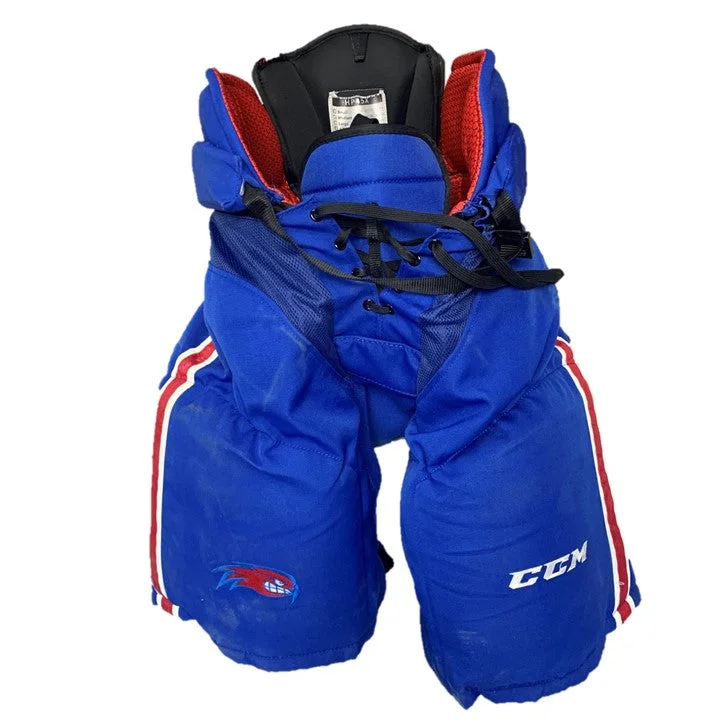 Weekend Shopping Made Better CCM HP45X - Used NCAA Pro Stock Hockey Pants (Blue/Red/White)