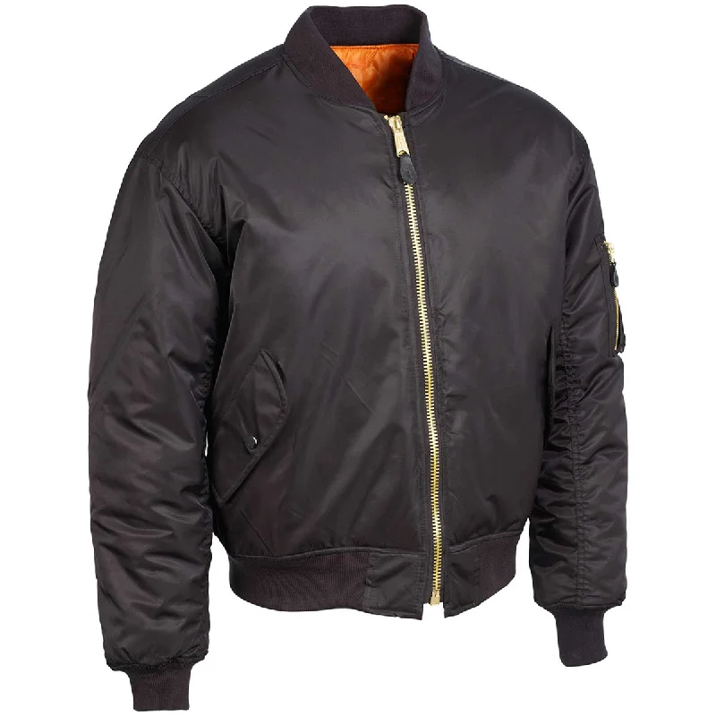 Weekend Special MA1 Bomber Flight Jacket Black
