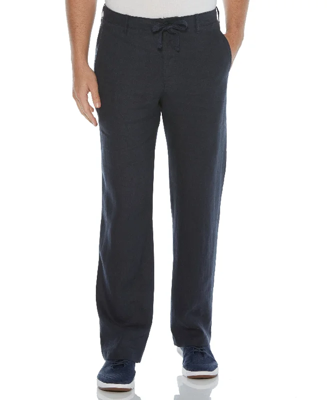 Act Fast Linen Drawstring Pant