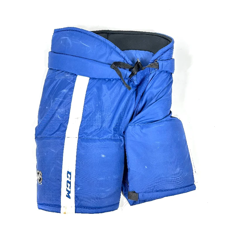 Price Break CCM HP70 - Used NHL Pro Stock Hockey Pants - Toronto Maple Leafs (Blue/White)