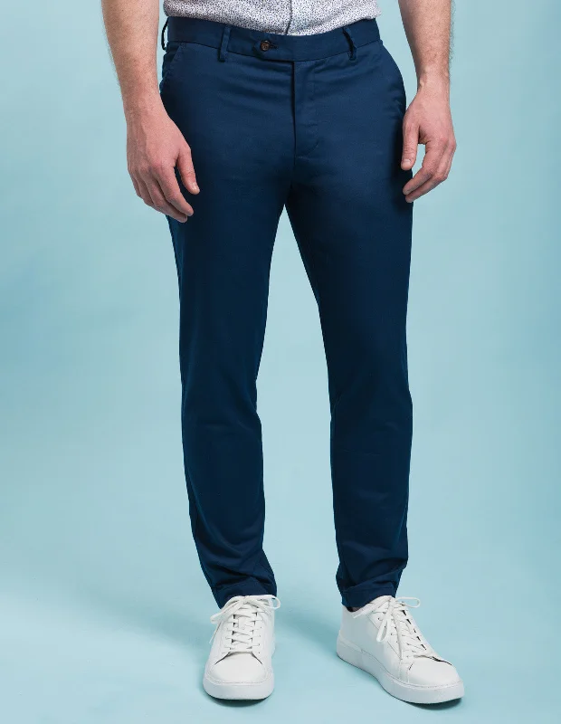 Weekend Savings Sensation Midnight Navy Cashmere Finish Twill | Chino