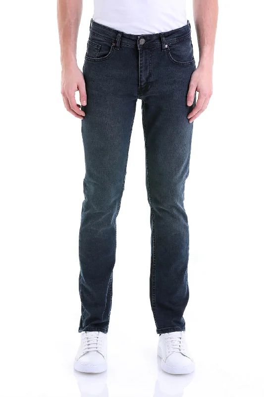 Best Bargains Slim Fit Low Waist Navy Cotton Denim Jeans