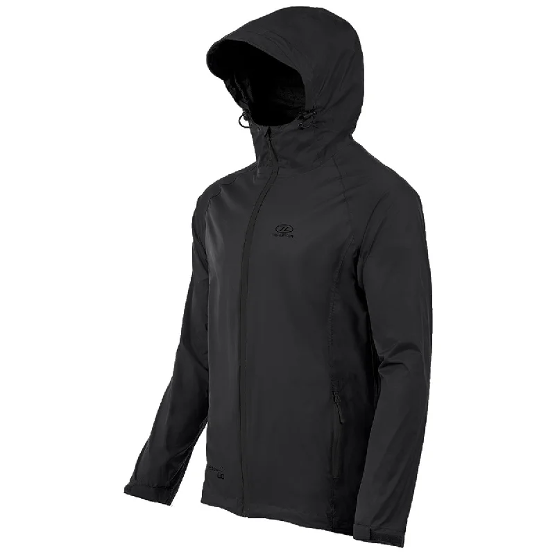 Fantastic Offers Highlander Stow & Go Waterproof Jacket Black