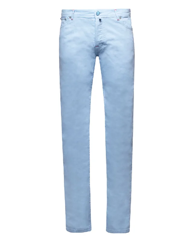 Overstock Ice Blue 5 Pocket Pant