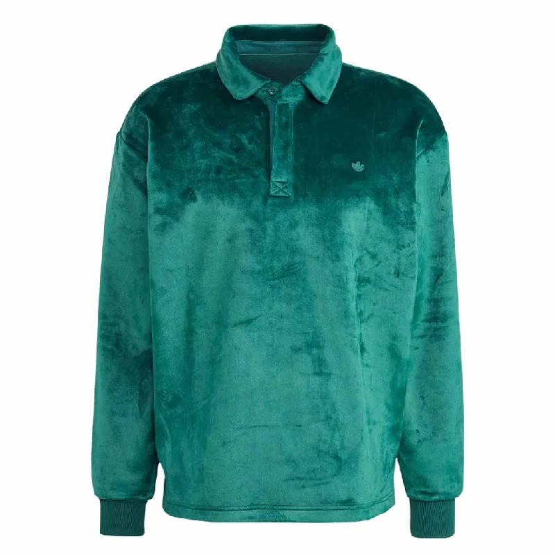 Weekend Offers That Tempt adidas - Men's Essential Velvet Long Sleeve Polo (II5757)
