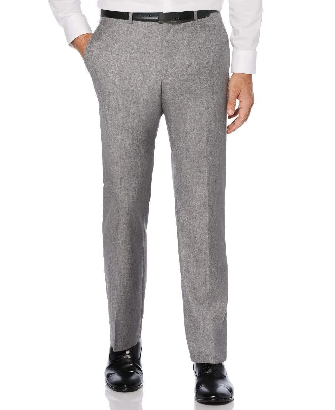 Weekend Bargains Await You Big & Tall Textured Suit Pant