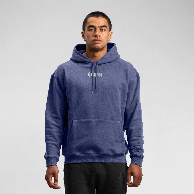 Weekend Discounts to Indulge In Puff Block Hood Unisex Midnight