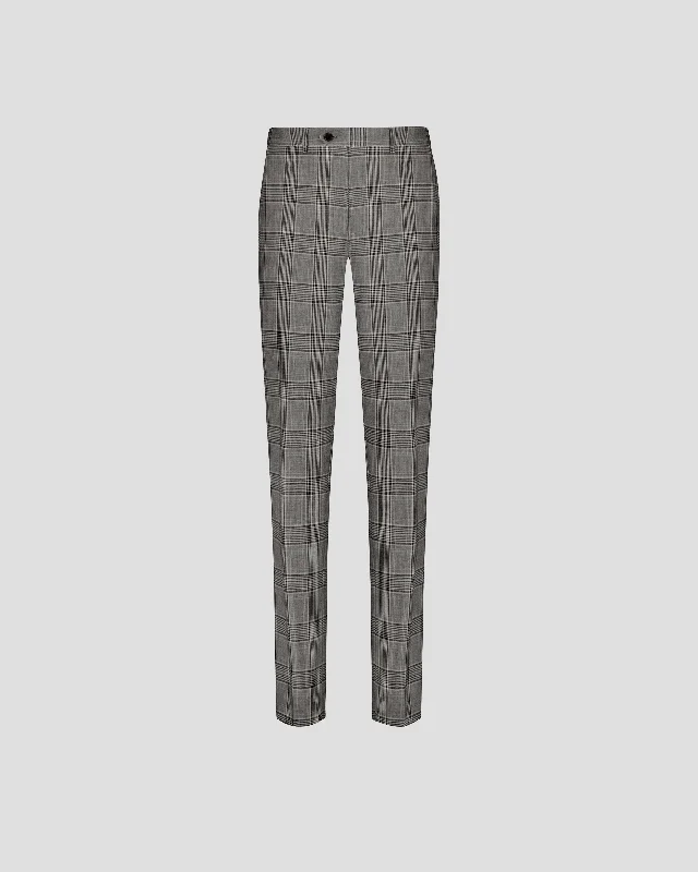 Exclusive Preview SG Dress Trouser - Grey + Green Plaid