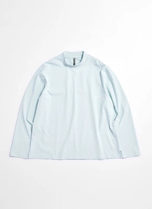 Markdowns Mercerised Cotton Mock Neck Tee