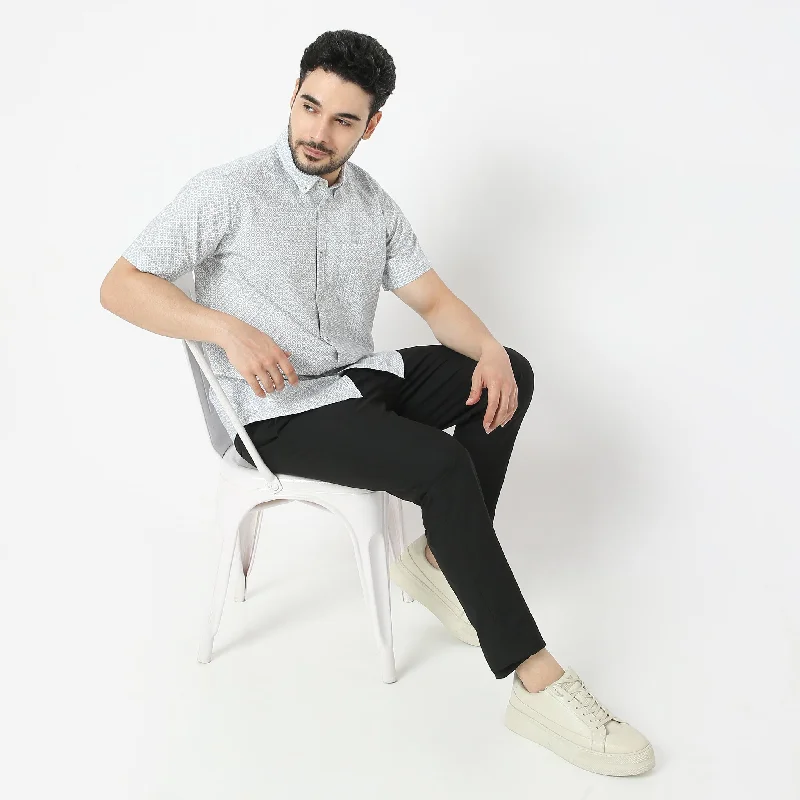 Weekend Bargains to Enjoy Cambridge™ Shirts - 100% Cotton Elegant Printed - Regular Fit
