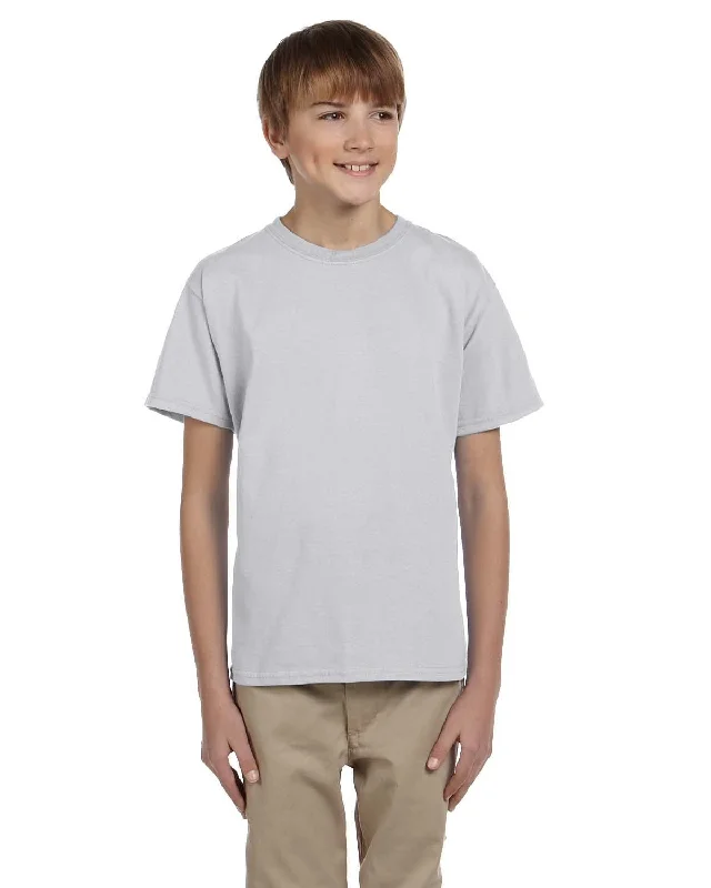 Major Savings Gildan Ultra Cotton Youth Heavyweight T-Shirt | Ash Grey