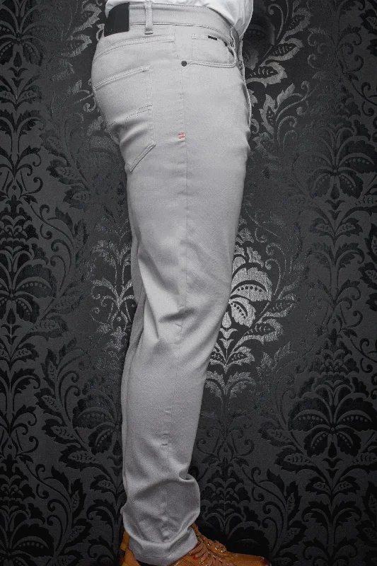 Savings Galore Au Noir Stretch Pant | Johnny-SKC Silver