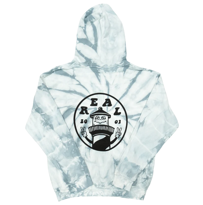 Limited Edition REAL Peace House Hooded Sweatshirt-Spider Silver