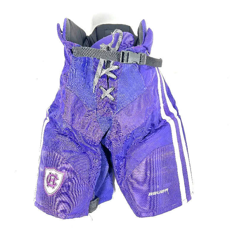 Weekend Wonders Await! Bauer Nexus - Used Pro Stock Hockey Pants (Purple/White)