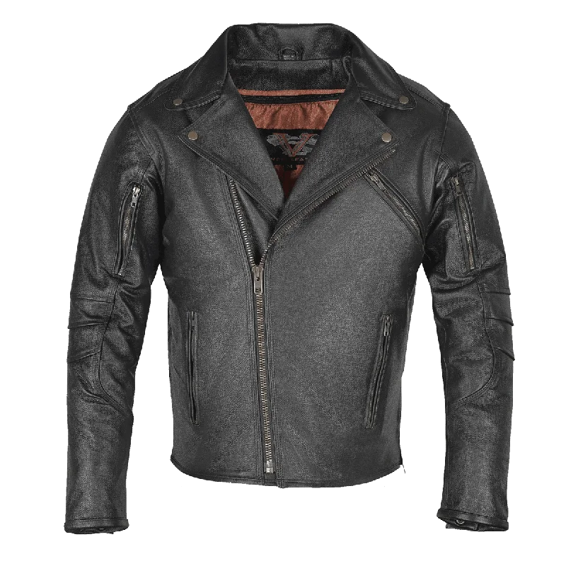 Customer Appreciation Sale HMM517L Goatskin Lightweight MCJ with Dual Gun Pockets & Zip out Liner