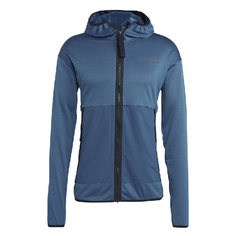 Year-End Sale adidas - Men's Terrex Tech Light Hooded Hiking Jacket (HT2008)