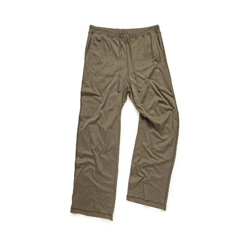 One-Day Only 100% Peruvian Pima Cotton Pant in Fern