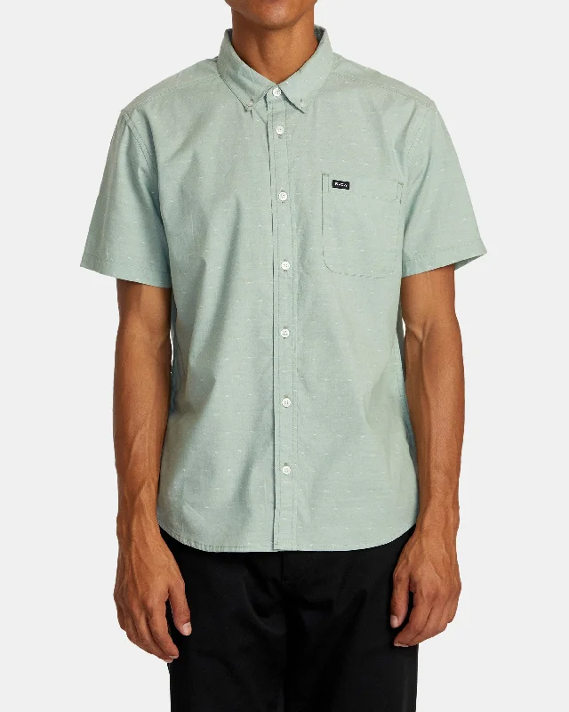 Savings Event That'll Do Short Sleeve Shirt - Granite Green