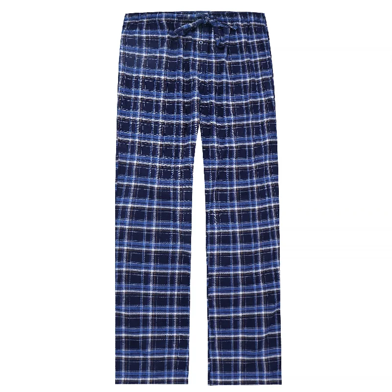 Weekend Specials to Delight Mens 100% Cotton Flannel Lounge Pants