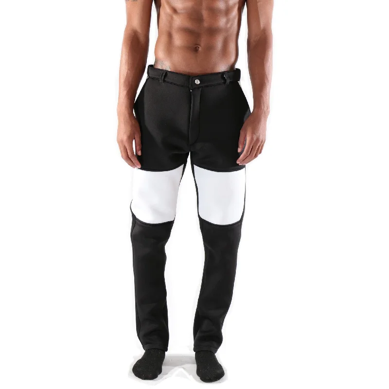 Now Available Fashion dress trouser with black and white design IV