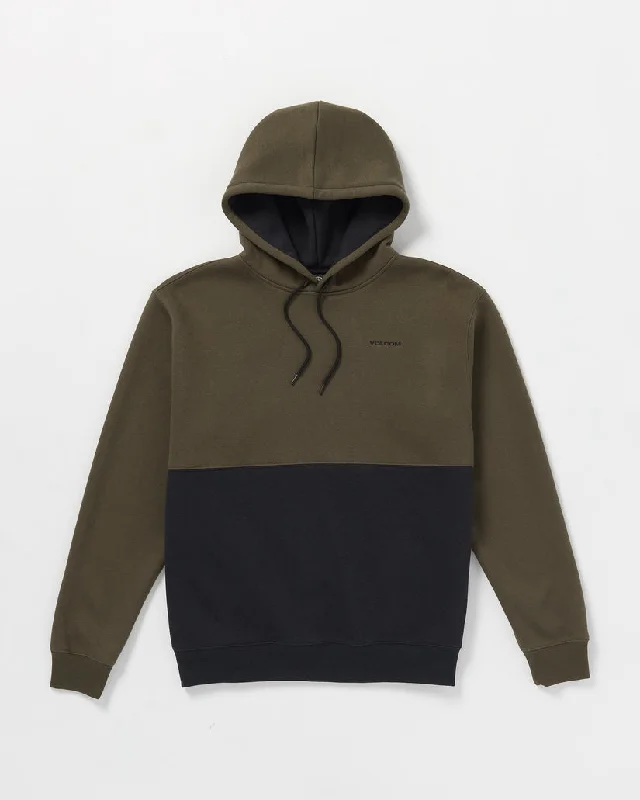 Act Now Volcom Divided PO Sweatshirt-Wren